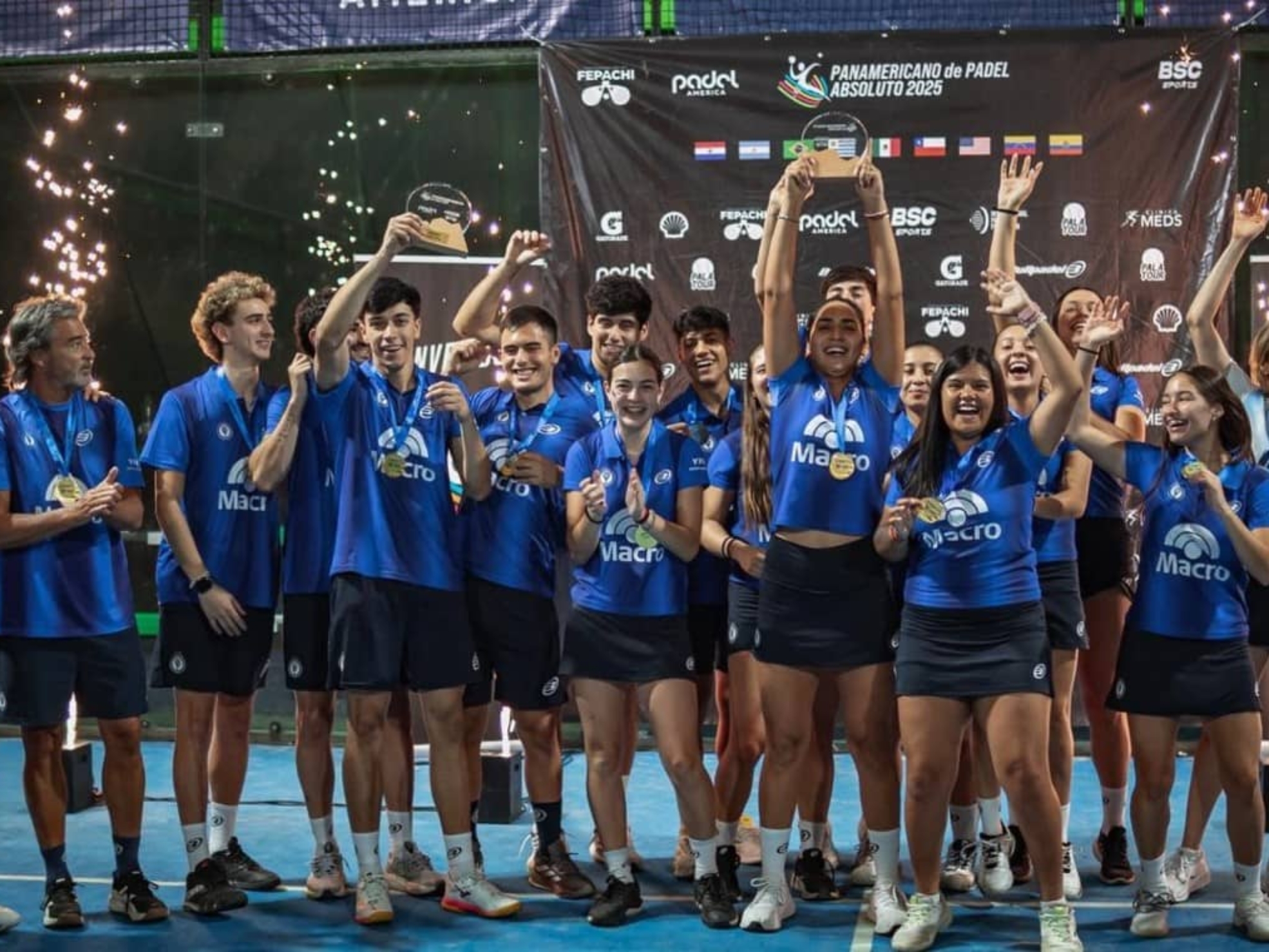 argentina campeon panamericano de padel