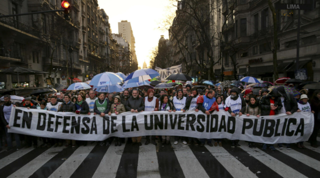 en defensa de la universidad publica